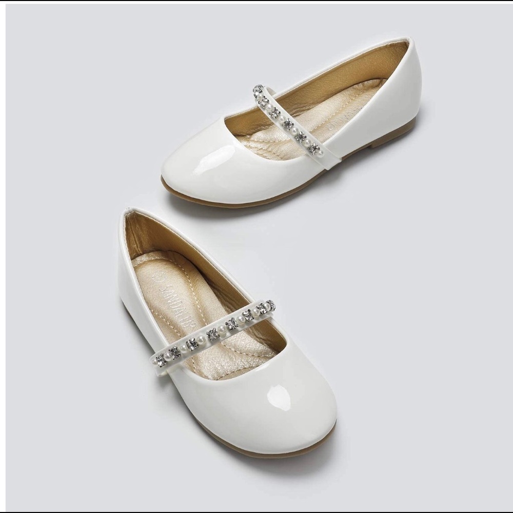 SANDALUP Little Girl Dress shoes